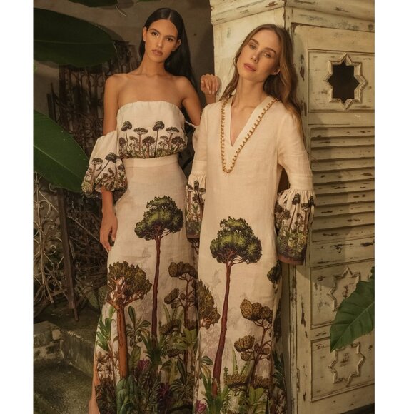 ISO Andres Otalora Julia or Magdalena Linen Dresses Either One - Picture 3 of 5